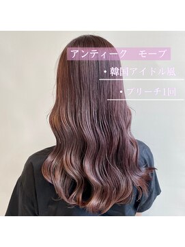 アッシュ 池袋店(Ash) "アンティークモーブ" ブリーチ1回　　＃池袋駅