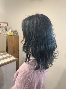 ノルン(norn.) ブルー/ニュアンスカラー/ブルーグレージュ/アッシュブルー