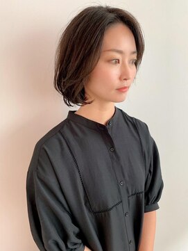 トップヘアーヒルズ 安城(TOP HAIR HILLS) 王道ボブ!内巻きでもカジュアルにカールでも/ニュアンスカラー
