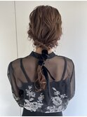 お呼ばれヘア×ヘアアレンジ×似合わせカット×くびれヘア