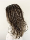 ハイライト×シフォンベージュ