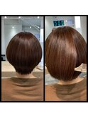 髪質改善カラー