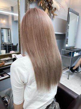 オズ 郡山桑野店(OZ) 【オズ】  #ミルクティー #ブリーチ #ケアブリーチ