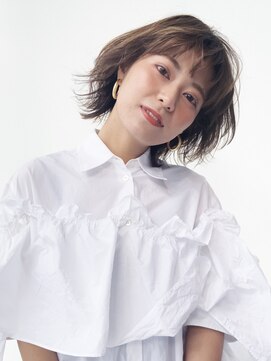 アイティー バイ アルバム 浦和店(IT by ALBUM) ワンカールレイヤー_外ハネボブセクションカラー_38617