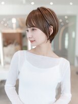 ハバナ 天神(HAVANA)&nbsp;小顔ショート/ベージュカラー/大人かわいい