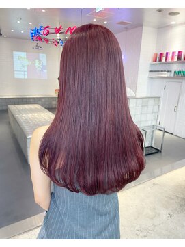 ゲーム 原宿店(GAME) ボルドー/ダブルカラー/ケアブリーチ/髪質改善/原宿