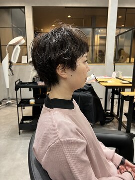 フィーカ(fika) ニュアンスパーマ×ショートヘア