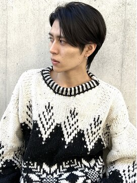 ゼストプール(ZEST POOL) 韓国ヘア ガイルヘア センターパート ジェントルショート