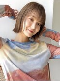 【December】ワンブリーチで作る透明感ショコラグレージュ◎