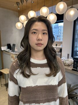 ロンドアジュール 横浜(Lond azur) ★ダブルカラーで作る！グレージュ！赤みなしベージュ！横浜