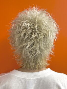 クロト 福岡本店(KUROT) ブロンドショートウルフ