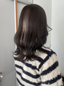 ローレンアオ(LOREN AO) 魅力倍増しカール/オリーブグレージュ/ナチュラル/セミディ