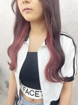 アン ブリーチ 大宮駅東口店(UN BLEACH)&nbsp;【インナーカラー♪♪】ラベンダーレッド♪♪