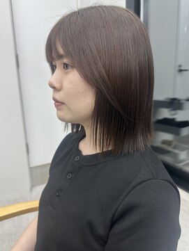 ビューナゴヤ 名駅(VIEW NAGOYA) 前髪カタログ/イメチェンスタイル／ウェーブパーマ/こなれミディ