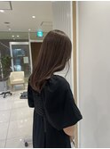 透明感100% シアーベージュカラー