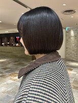 ピークアブー アヴェダ アトレ恵比寿(PEEK-A-BOO AVEDA)&nbsp;ミニボブ　ワンレンボブ　大人可愛い　20代30代40代50代