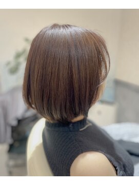 トウカ 南行徳店(TOUKA) アンバーベージュの大人ボブ/髪質改善[南行徳/南行徳駅/浦安駅]