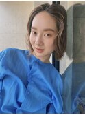 【SOIE】センター分けボブ