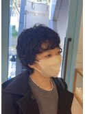 マッシュショートパーマ♪