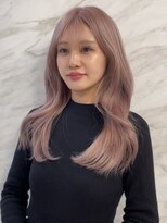 ロンドアンメゾン 原宿(Lond un Maison.)&nbsp;イメチェン外ハネボブワイドバングホワイトブロンド韓国