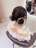 クラン 梅田店(clan)&nbsp;お団子ツイン/梅田ヘアセット