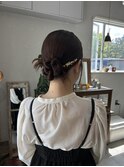 タイトヘアアレンジ