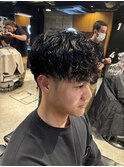 癖毛風パーマ