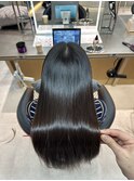 縮毛矯正で憧れのサラサラCMのようなストレートヘア