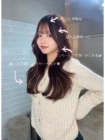 ボタン ハカタ(VOTAN hakata) ブラウンカラー//顔周りカット//中顔面短縮顔周り//学割 U24