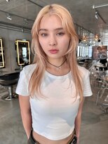 スクリーンギンザメゾン 銀座(SCREEN GINZA MAISON.)&nbsp;くびれヘア/アプリコットオレンジ/ハイライトカラー/銀座