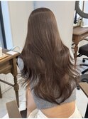 韓国ヘア/レイヤーカット/髪質改善/顔周りカット/ベージュ