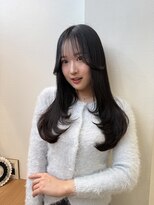 ロンドアベニール 北千住(Lond avenir)&nbsp;オリーブグレー/韓国風巻き/レイヤーカット/髪質改善/縮毛矯正