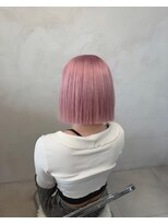 リコヘアー(LiCO HAIR)&nbsp;那覇/イメチェン/ピンクベージュ/アンブレラカラー/前髪