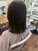 ミルコ 蕨店(milco)&nbsp;切りっぱなし×オリーブベージュ