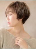 アンブレラカラーベリーショートスカンクヘア20代30代A16越谷