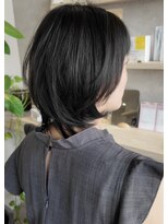 マル 薬院浄水店(MAR.co) ミディアムレイヤースタイル