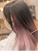 インナーカラー×ピンク☆