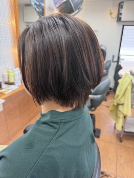 セブン美容室 東川口店の写真/【福山/東川口】聞き上手なスタッフが髪のお悩み相談に寄り添い、似合うスタイルを提案します◎
