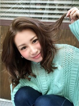 エクステンション キュッキュ 福岡店(EXTENSION Q9) モテ大人ボリュームセミディ