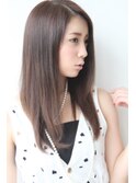黒髪/クラゲヘアー/オリーブグレー/小顔/ココアベージュ