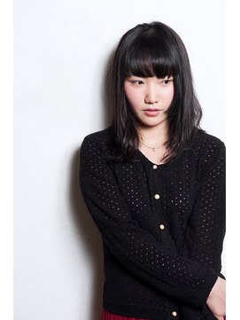 ヘアメイク ドロール(hair make DROLL) フロントデザインのばし中スタイル/DROLL流