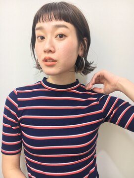 ラパンセヴェール(LA PENSEE VERT) 【LA PENSEE】パープリッシュカラーボブ