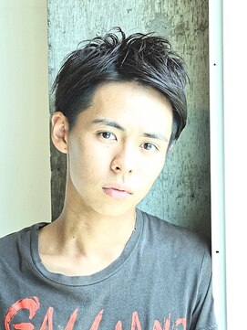 ヘアメイク フレンシア(hair make flencia) 黒髪ジェルショート