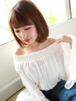 ビームズ ヘアー ブラン(Bee ms HAIR Blanc+)&nbsp;ビームズヘアー　ツヤツヤ　ミディアムボブ