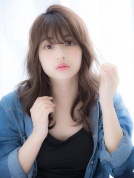 ネオリーブ チロル 横浜西口店(Neolive CiroL.) シースルー ゆる巻き ふんわり フォギーベージュ ヘルシー