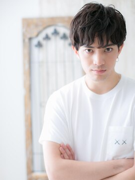 グルーミングサロン バーバー キャッスル 北浦和西口(Grooming salon Barber Castle) ラフなフェザーマッシュショートa