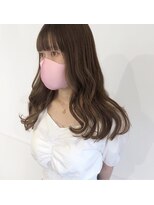 パーヴミックスリコ (Parve Mix RICO) layer cut × chocolat beige