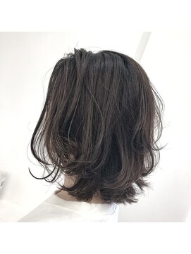 クラン 六甲道(Chlan) ローレイヤーワンカール×ダークアッシュ[六甲道/ハイライト