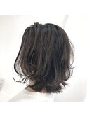 ローレイヤーワンカール×ダークアッシュ[六甲道/ハイライト