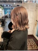 ギャルにならない柔らかラベージュ　stylist/miaki